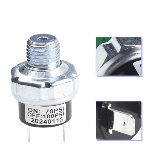 Pressostat compresseur d'air haute précision 1/4 NPT réservoir
