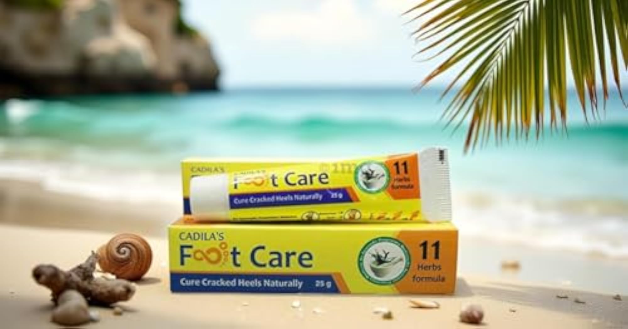Ayurvedic Footcare Cream, Pack Of 4, 25g
