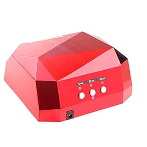Red Phototherapy Machine，36W LED Nail Dryer Fast Curing Lamp for and Toe Nail Curing Nail Polish