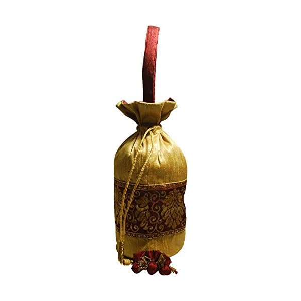 Clean Planet Handcrafted Ethnic Drawstring Women's Potli Bags - Image 3