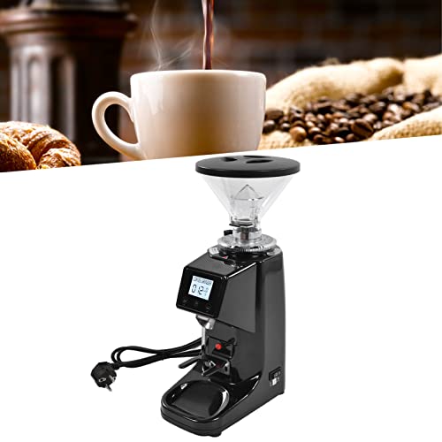 Kaffeemühle, stabile LCD-Touchscreen-Kaffeemühle EU-Stecker 220 V 200 W 19 Gang 500 ml für Gewerbe – Bild 3