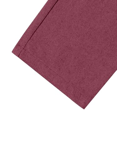 Men's Casual Slim Fit Pants Classic Stretch Dress Slacks Business Suit Dress Pants4