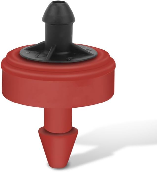 0.5 GPH Pressure Compensating Junior (PCJ) with Barb Outlet Dripper Emitters (100)