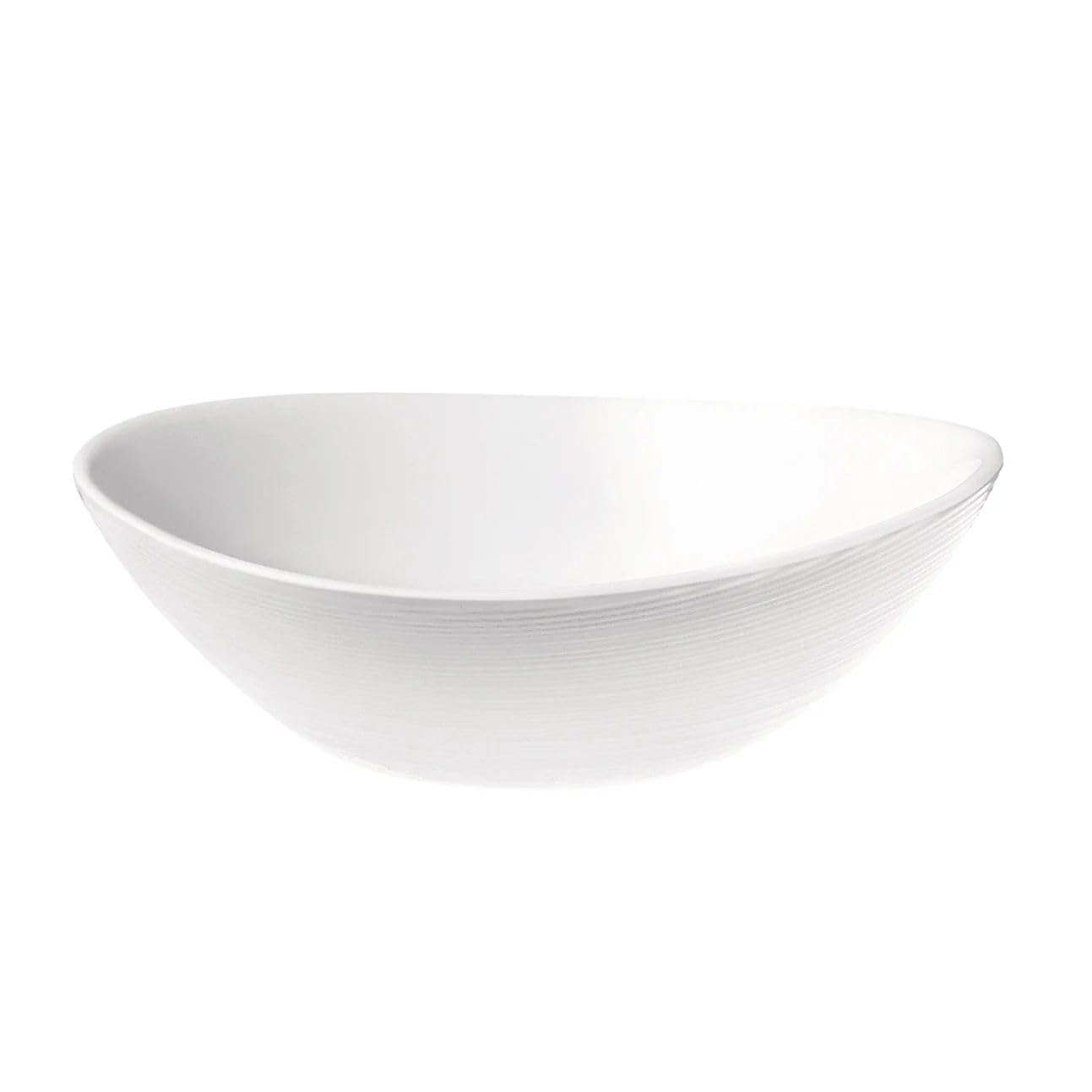 Bormioli Rocco White 490430F26321990 Prometeo Small Bowl 6" Diameter
