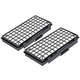 McFilter 2x Hepafilter Filter Staubsaugerfilter geeignet für Siemens VSQ5X1230 Q5.0 extreme SilencePower Staubsauger (Serie Q 5.0)