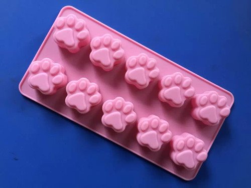 Creativemoldstore10-Cat's Paw (HY1-203) Food Grade Silicone Chocolate/Jelly/Pudding/Ice/Candy DIY Mould