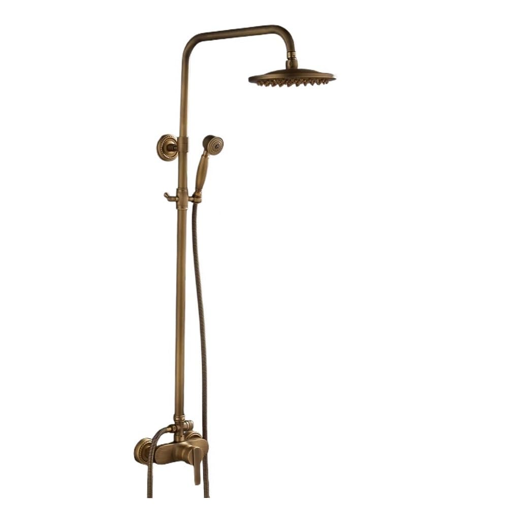Shower Faucets Bathroom Faucet Brass Bath Rainfall with Spray Shower Head Europe Faucet Bath Shower Set XT368