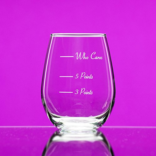 The Points Glass Stemless Wine Glass By Caloric Cuvee #TOP1