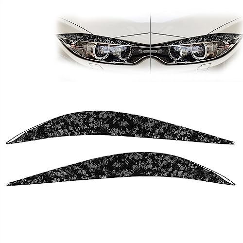 Paupières de phares carbone pour BMW M4 F82 F83 look compétition et finition aérodynamique premium
