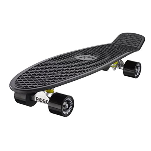 Ridge Skateboards 27 Inch Big Brother Retro Cruiser Skateboard - UK Manufactured