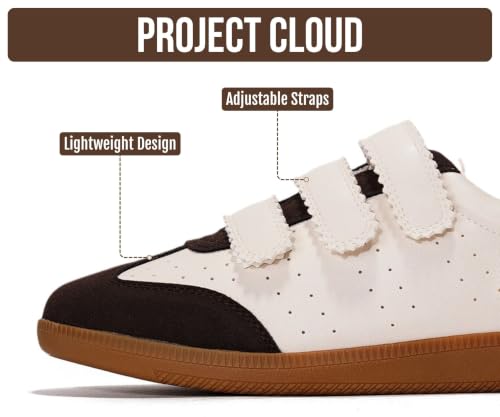 Image of Project Cloud Sneakers for Women - Stylish & Comfortable Women's Fashion Sneakers with Memory Foam and Leather Insole - Non Slip & Lightweight Womens Shoes - Fashion Shoes for Women (Ysabelle)