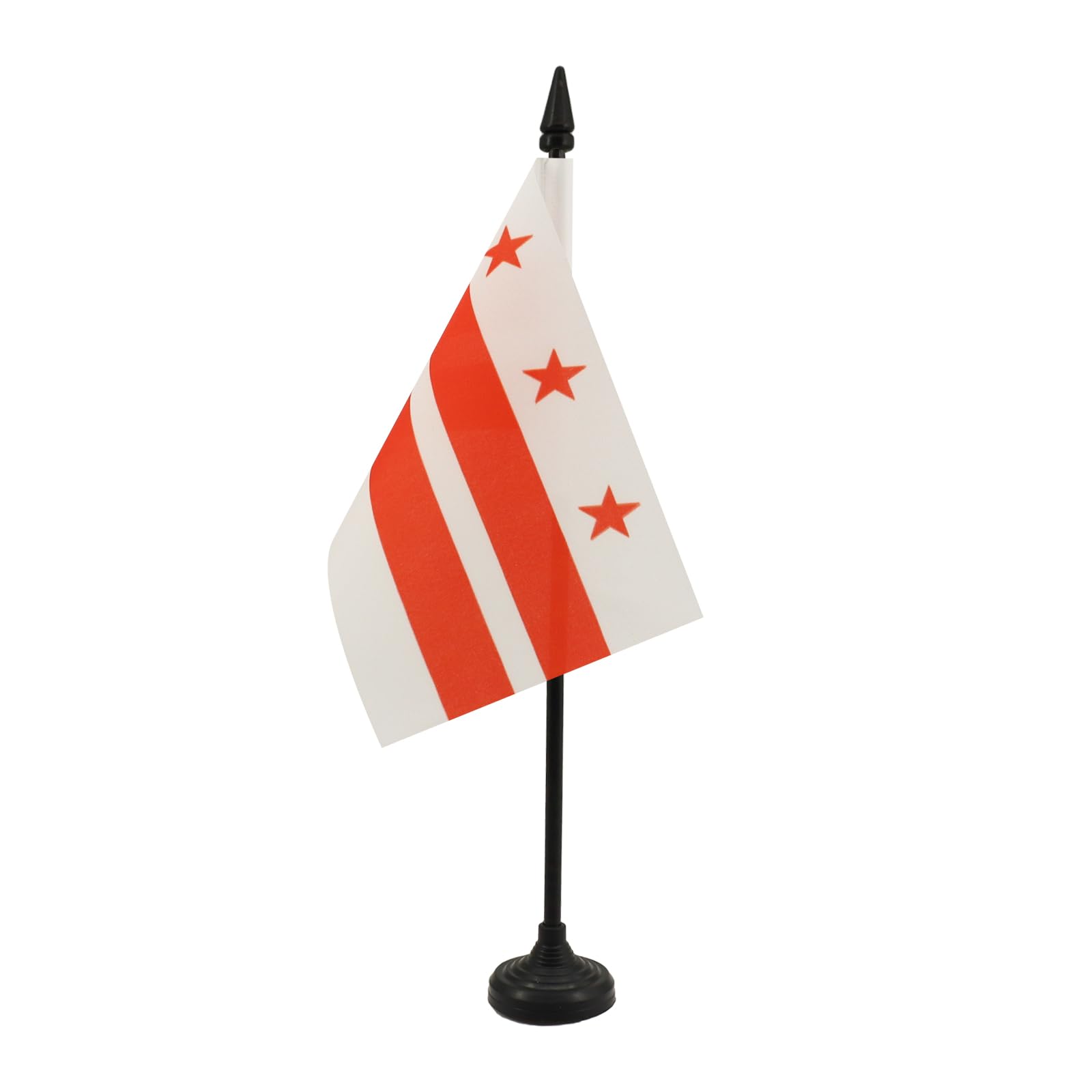 AZ FLAG Bandiera Da Tavolo Washington DC 15x10cm - Piccola Bandierina District of Columbia