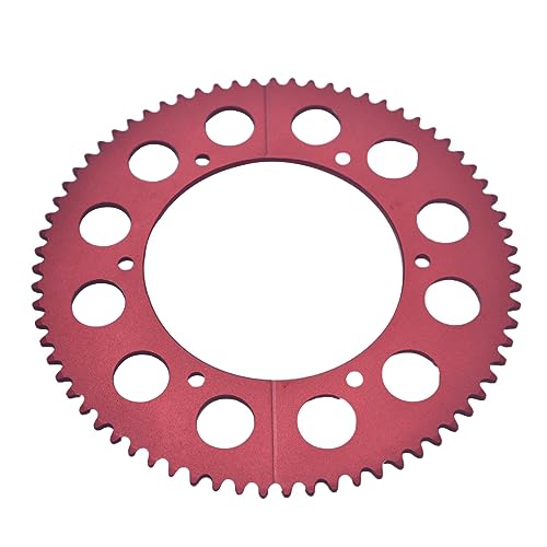 71T Split Sprocket Aluminum #35 Chain 71T for Predator 212cc 196cc 6.5hp 7.0hp for Coleman CT200U BT200X CT100U Go Karts Mini Bikes