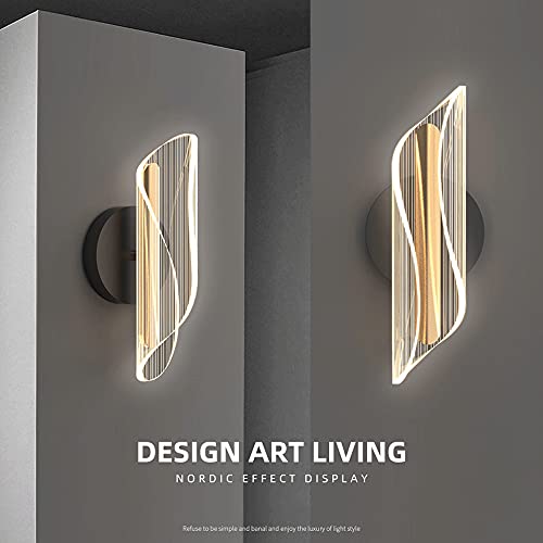 Lámpara de pared decorativa contemporánea con iluminación LED regulable 7