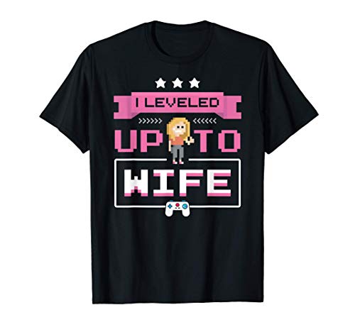 Presente de Gamer Casal Noivado casamento noiva t-shirt