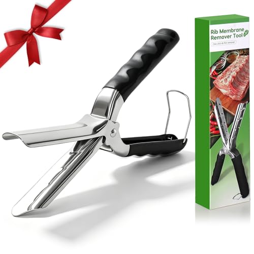 Stainless Steel Rib Tool with Ergonomic Handle