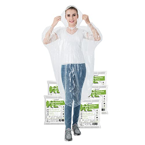 Sporgo 3-in-1 Regenponcho - Wasserdichtes Cape Für Outdoor & Reisen
