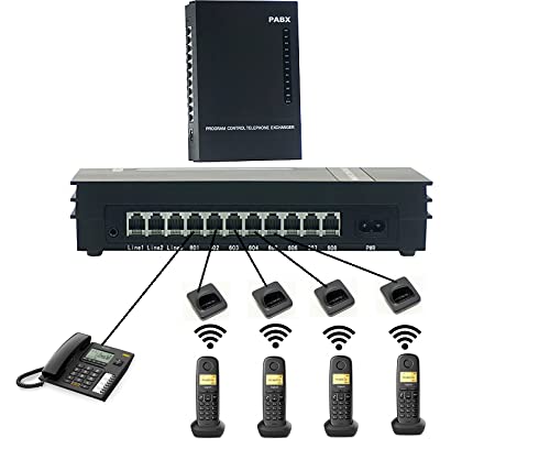 Panafonic, Pack central économique avec 5 téléphones