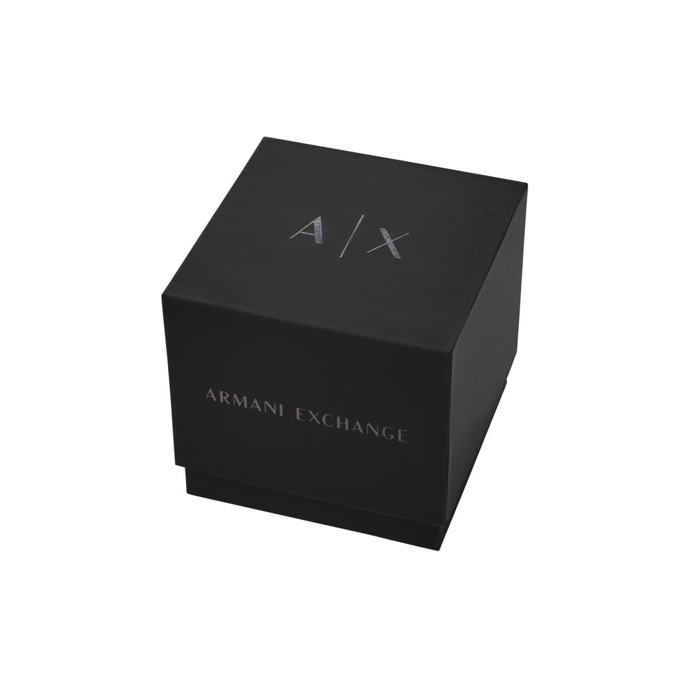 Armani Exchange Orologio Donna, Movimento al Quarzo Due Lancette e Cassa 32 mm con cinturino in acciaio inossidabile