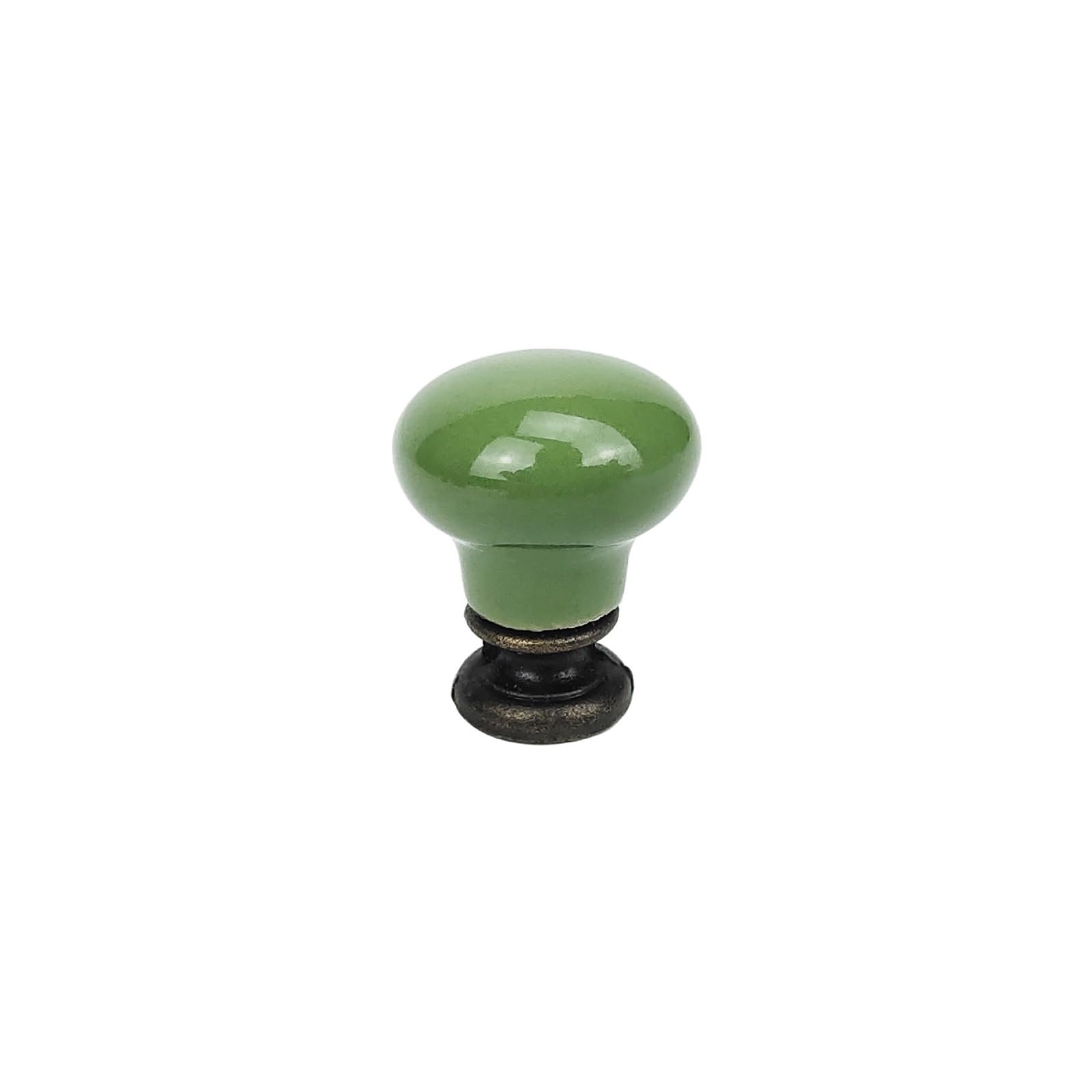 Wonjoxel E Ceramic Door Knobs 6Pcs Ceramic Drop Drawer Knobs Cabinet Cupboard Handles Mini Dresser Furnitur Jewellery Box Hardware(E)