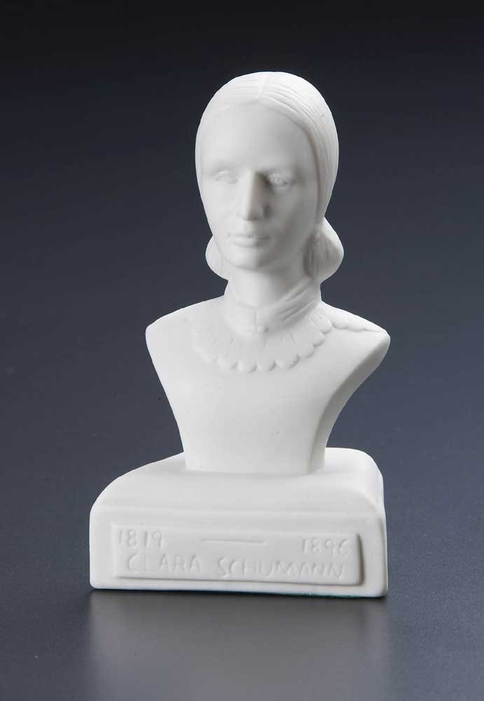 Clara Schumann Porcelain Composer Statue 5 Inches