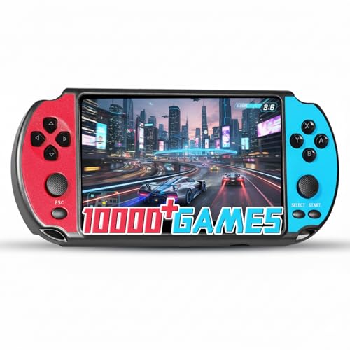 Retro Handheld Games Console, 10,000+ Preloaded Games, 5.1 HD Display, 5hr Battery​