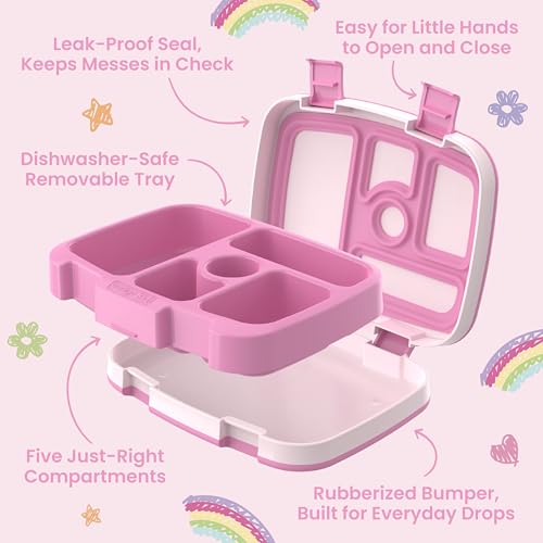 Image of Bentgo + BLUEY Kids Leak-Proof, 5-Compartment Bento-Style Kids Lunch Box