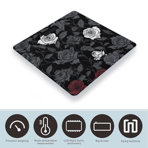 Báscula Digital FekiLoot para Baño con Pantalla Grande miniatura 3