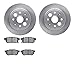 Dynamic Friction Company Rear Brake Rotors with 5000 Advanced Brake Pads 6502-58022