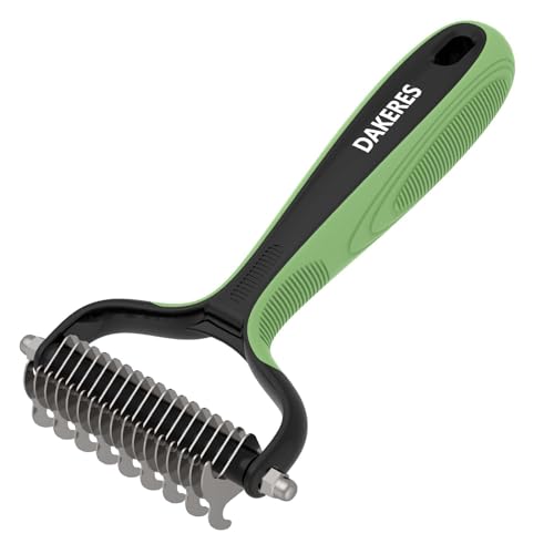 Pet-Supplies-Cat-brush-for-shedding-cat-grooming-brush-deshedding-cat-brush-paired-with-self-cleaning-cat-litter-box-essential-for-cats-for-Long-matted-Haired-PetsGreen