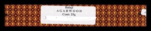 Ballaji Agarwood Incense Sticks (25 grams)