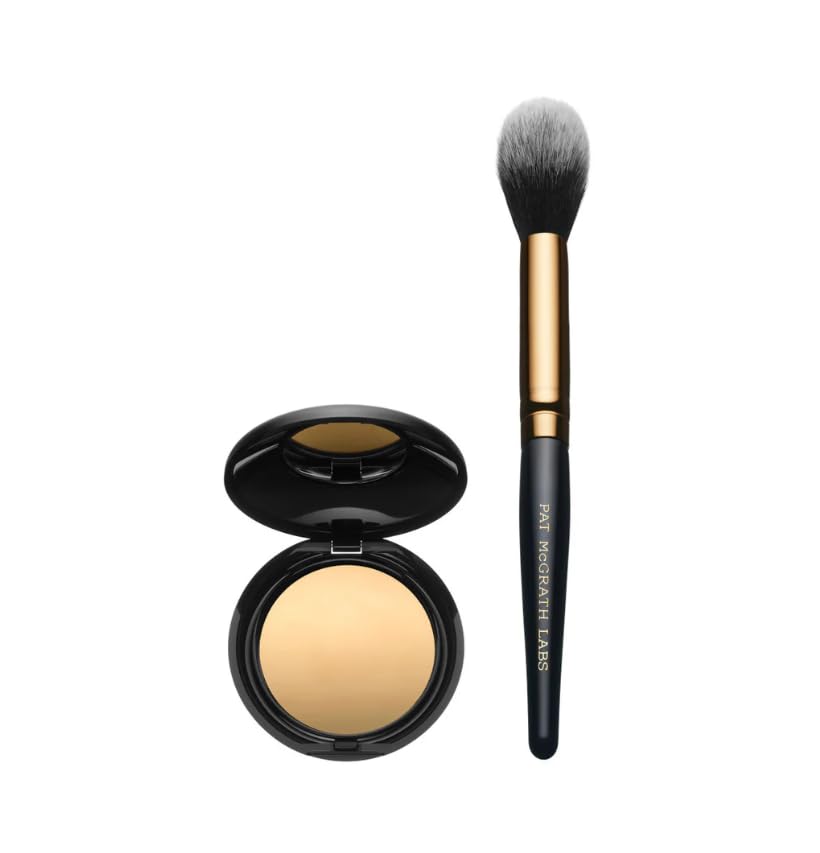PAT McGRATH LABS Sublime Perfection Blurring Under-Eye Powder & Brush Duo - YELLOW