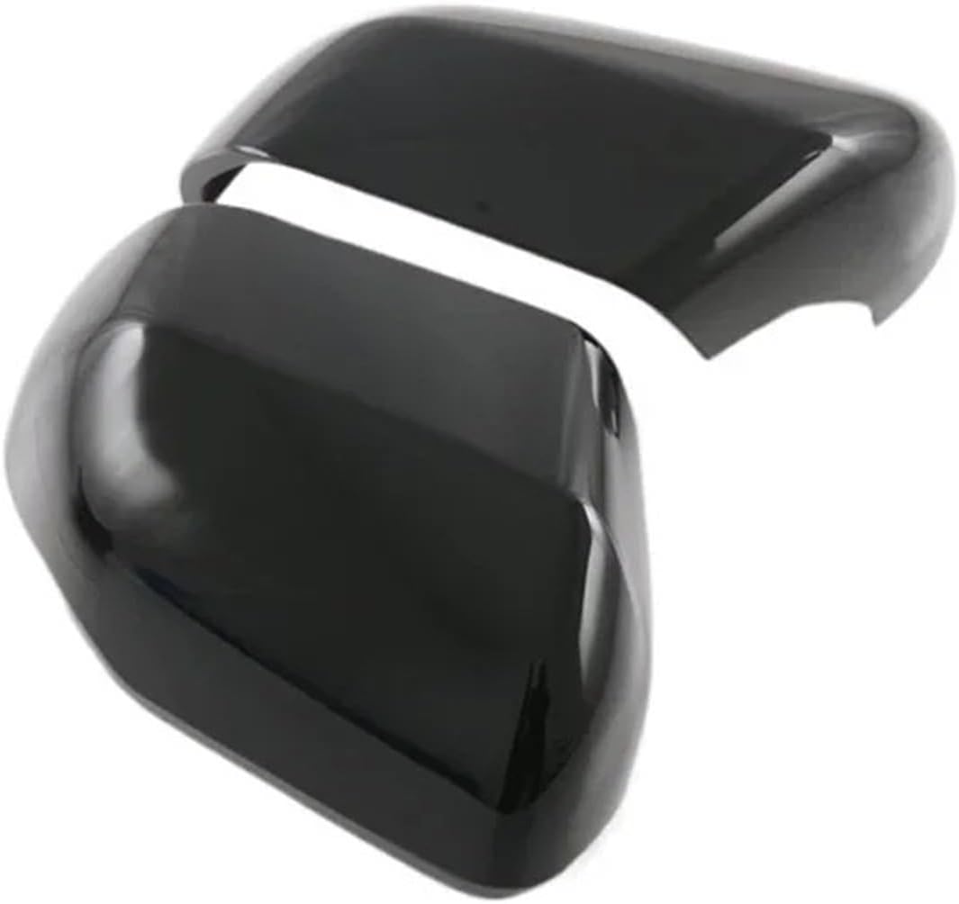 Compatible For Tundra Sequoia 2022-2023 Car Rearview Side Mirror Cover Wing Cap Sticker Exterior Door Rear View Case Trim Carbon (Color : Silver)