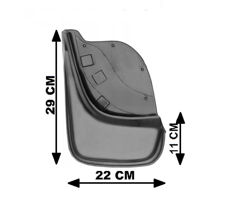 Kit 4 Pare-Boue Fiat Panda 141 (1980-2004) - Avant Et Arrière Gauche/Droit - Neuf DZAM