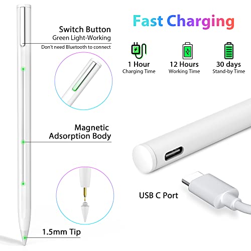 Stylus Penna Magnetismo per Touch Screen, Pennino
