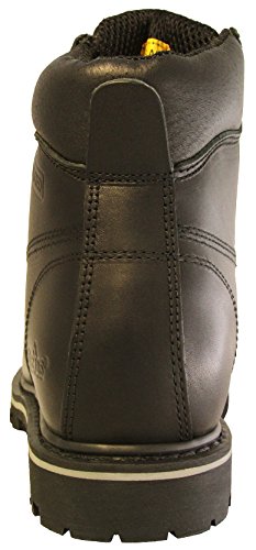 Cactus Men's 6" Black Full Grain Leather Oil-Resistant Outsole Boot3