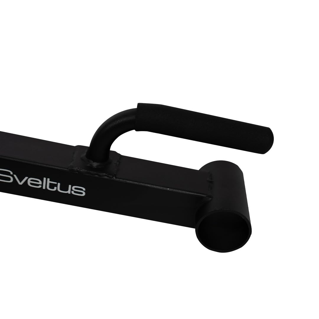 Sveltus Deadlift Podnośnik dla dorosłych Unisex, czarny, pojedynczy