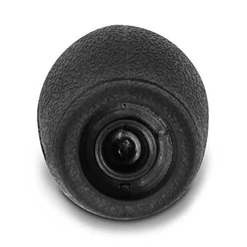 Kit Coifa de Câmbio Manopla Cobalt 2012 a 2020 Cinza Bola Preta Lente Preta Aro Cromado Encaixe Sob