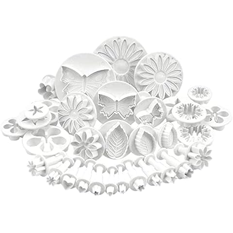 Fondant Ausstechformen Fondant Ausstecher Set Backen ZubehöR Diy Essbare BlüTen Tortendeko ZubehöR Modellierwerkzeug Cover