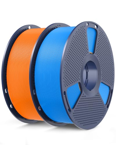 Image of SUNLU 2KG Glow in the Dark PLA Filament 1.75mm, Glow Blue+Glow Green