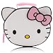 Produktbild Fast Forward Sanrio Hello Kitty Lunchbox für Kinder | Isolierte Lunchtasche Lunchbox für Mädchen, Jungen, Uni, Kleinkinder | Hello Kitty Weiß Wiederverwendbare Lunchbox