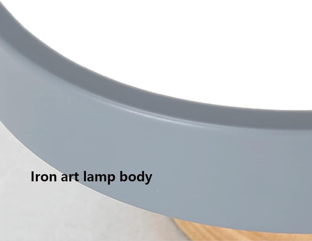 Genérico Lámpara de Techo Moderna con LED de Estilo Nórdico: Elegante Iluminación Blanca para El Hogar Y La Oficina con Protección Ocular (Rosa)