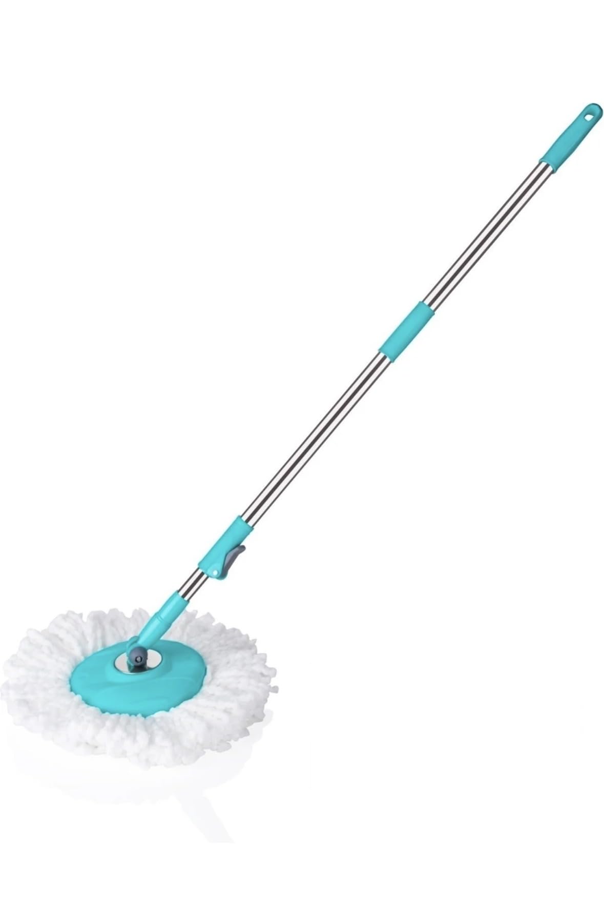 Spin Mop Stick for Floor Cleaning Without Bucket with Extendable Handle Rod Replace Old Pocha with Easy Mopping Cleaner for Mop & Home, Kitchen || Pack of 1-picture-20