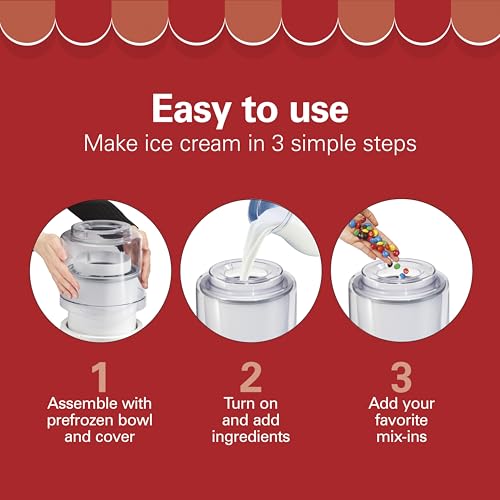 Hamilton Beach Automatic Electric Ice Cream Maker & Frozen Yogurt Machine - image 5