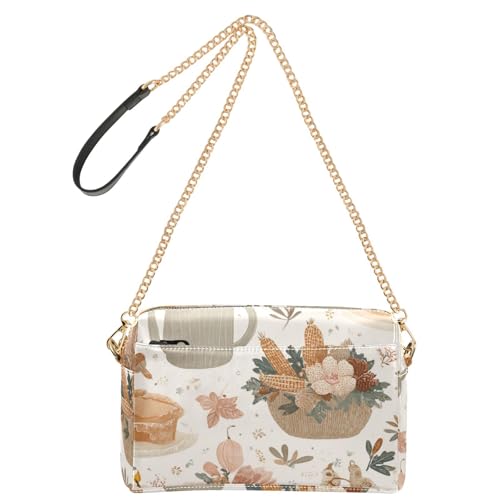 Leather Crossbody Bag Small Shoulder Bag Travel Purse Zip Handbag For Women Girls Lightweight Waterproof Casual Bag