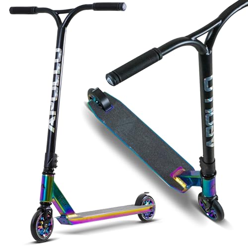 Apollo Patinete de Acrobacias Hawk Freestyle Kickscooter para niños y Adultos, Patinete para niños y niñas a Partir de 6 años, Patinete de Acrobacias para Principiantes y niños experimentados,