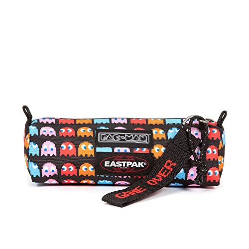 Eastpak Benchmark Single Estuche, 21 cm, Pacman Ghosts Negro (Negro)