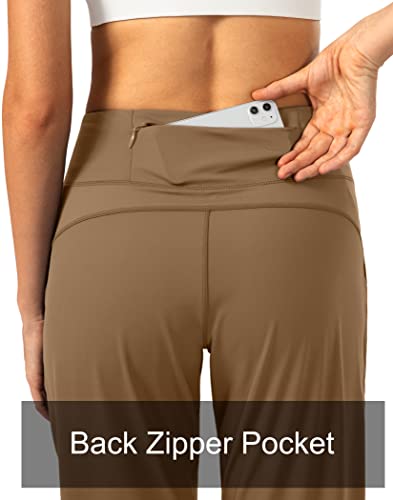 Image of Soothfeel Women's Joggers with Zipper Pockets High Waisted Athletic Workout Yoga Pants Joggers for Women