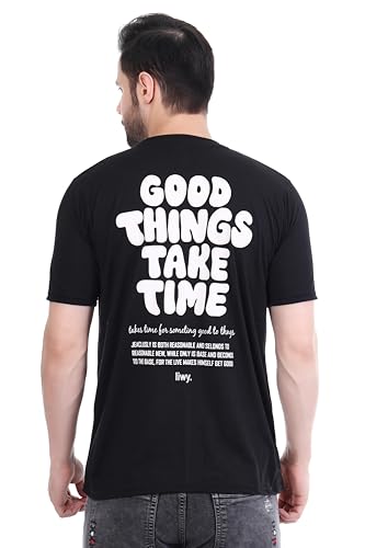 Image of Men's Cotton Printed T-Shirt | Regular Fit Half Sleeve Pure Cotton Tee | 100% Cotton Men T Shirt | Regular Fit Casual Tshirt