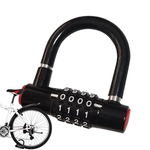 Cerradura con Código - Candado de Combinación Numérica, Seguridad Impermeable, Dispositivo Antirrobo | Casillero duradero para ruedas de bicicleta, para maletas, scooters, garaje, camping, mochila, pr